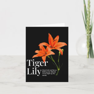 Tiger Lily Flower Esthetische Tuinieren Natu Kaart
