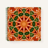 TIGER LILY MANDALA JOURNAL (Devant)
