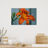 Tiger Lily Poster (Keuken)