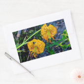 Tiger Lily Rechthoekige Sticker (Envelop)