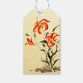 Tiger Lily - rood Cadeaulabel (Voorkant)