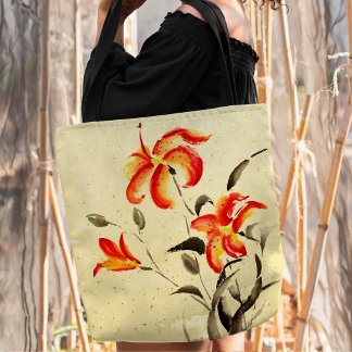 Tiger Lily - rood Draagtas