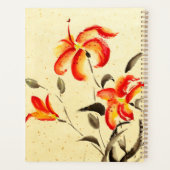 Tiger Lily - rood Planner (Achterkant)