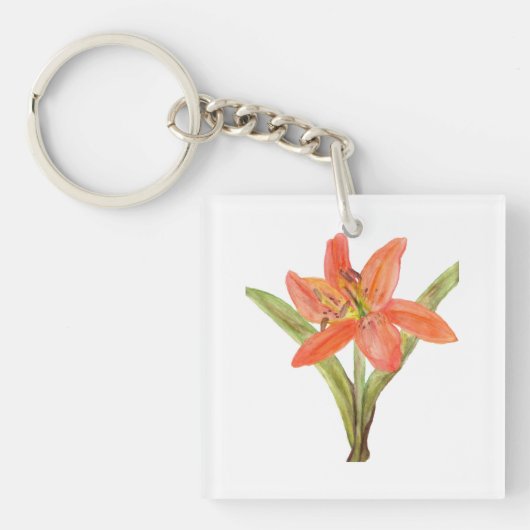 Tiger Lily Sleutelhanger (voorkant)