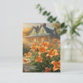 Tiger Lily Symbolism Briefkaart (Staand voorkant)