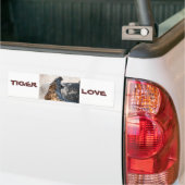Tiger Love Bumpersticker (Op Truck)