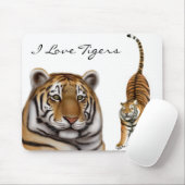 Tiger Love Mousepad Muismat (Met muis)