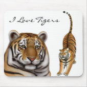 Tiger Love Mousepad Muismat (Voorkant)