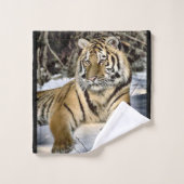 Tiger Lovers Bad Handdoek (Wasdoekje)