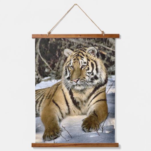 Tiger Lovers Hangend Wandkleed (Voorkant)