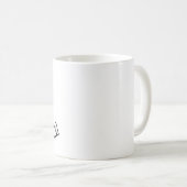 Tiger Maman Café Mug (Devant droit)