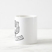 Tiger Maman Café Mug (Centre)