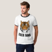 TIGER MAN T-Shirts pour hommes (Devant entier)