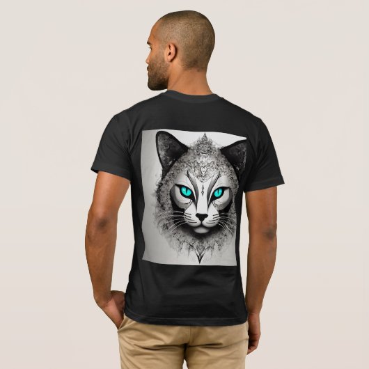 Tiger Men's Basic T-Shirt (Dos entier)