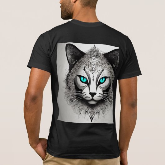 Tiger Men's Basic T-Shirt (Dos)