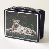 Tiger Metal Lunch Box (Achterkant)