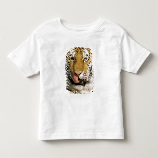 Tiger Michigan Zoo Kinder Shirts (Voorkant)