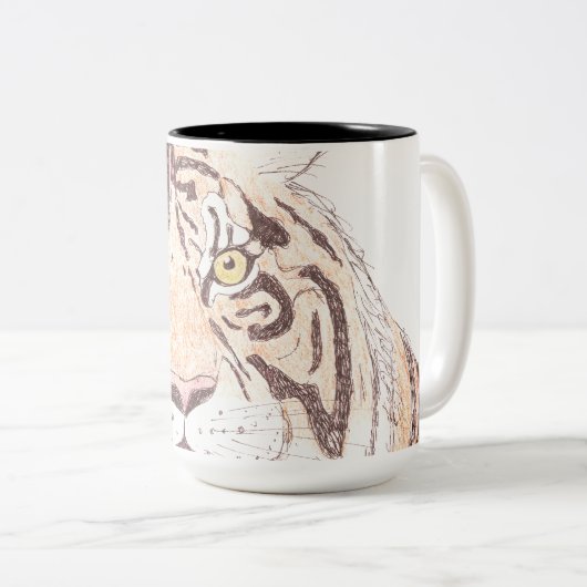 Tiger Mug (Devant droit)