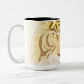 Tiger Mug - Haut de près et personnel (Gauche)