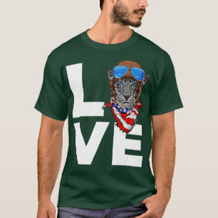 Tiger Natuur Lover Safari Wildlife Animal Zookeepe T-shirt