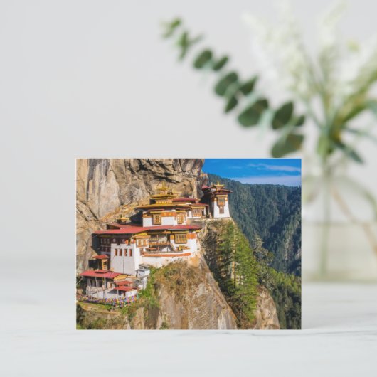 Tiger Nest Monastery Briefkaart (Staand voorkant)