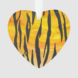 Tiger noir et orange