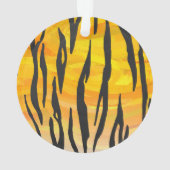 Tiger noir et orange (dos)