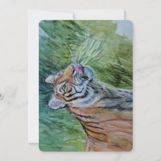 Tiger Notecards Bedankkaart