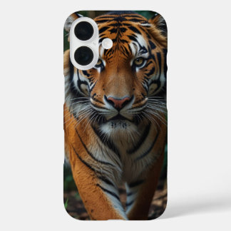 Tiger Oerwoud Animal Rainforest iPhone 16 Hoesje