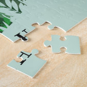 Tiger Oerwoud Wild Design Jigzaag Cute Legpuzzel (Zijkant)