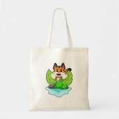 Tiger on the Hunt Tote Bag (Voorkant)