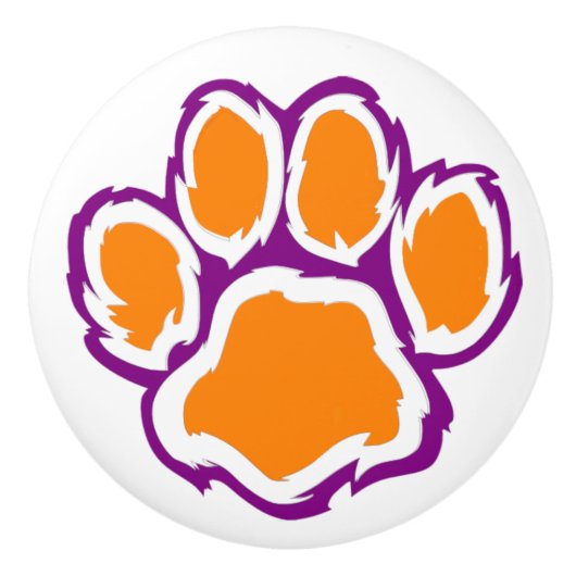 Tiger Paw Keramische knoppen (Voorkant)