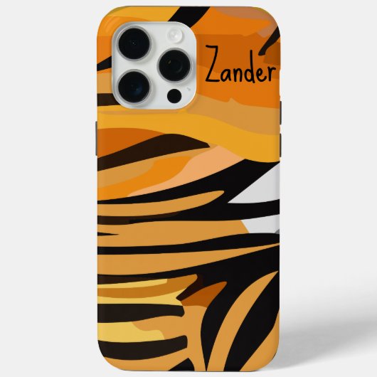 "Tiger Pelt" Case-Mate iPhone Case (Achterkant)
