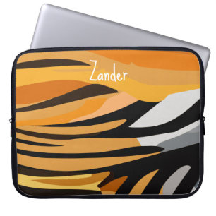 "Tiger Pelt" Laptop Sleeve