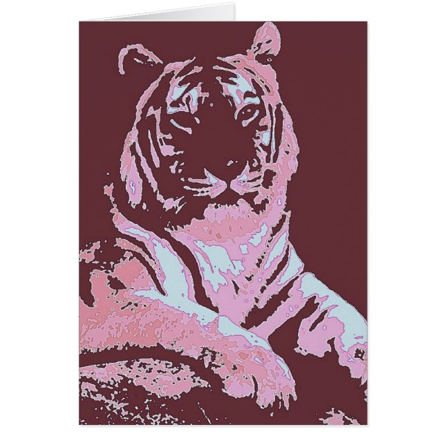 Tiger Pop Art (Voorkant)