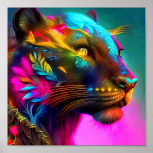 Tiger Portrait Poster