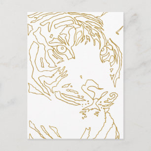 Tiger Post Briefkaart