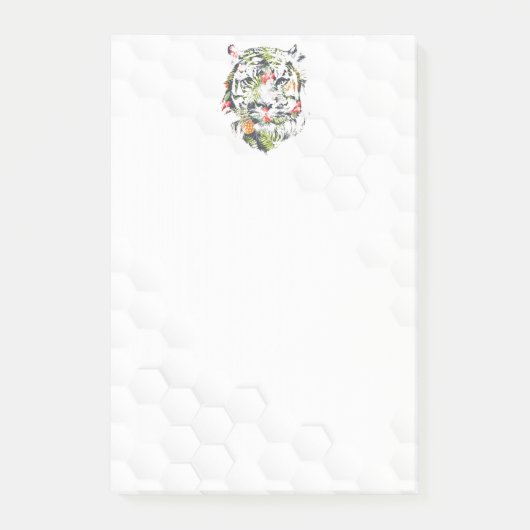 TIGER Post-It Notes - Motif Tropical (Devant)