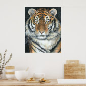 Tiger Poster, Kunst van Carla Kurt Poster (Keuken)