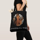 | Tiger Print Eco-Friendly Canvas Bag Draagtas (Dichtbij)