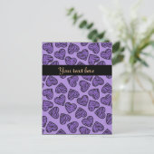 Tiger print harten Briefkaart (Staand voorkant)