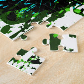 Tiger Puzzle - Colourful Tiger Eyes Puzzle (Côté)