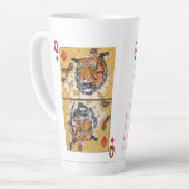 Tiger Reine Tall Latte Mug (Angle gauche)
