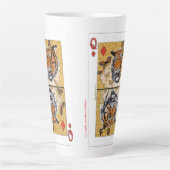 Tiger Reine Tall Latte Mug (Devant)