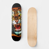 Tiger Roar Skateboard (Voorkant)