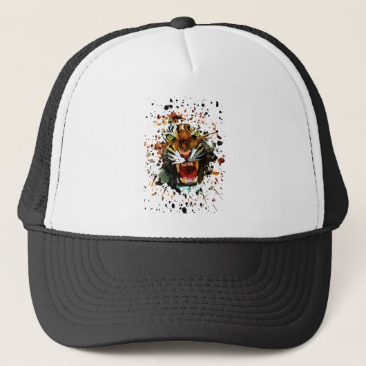 Tiger Roar Trucker Pet (Voorkant)
