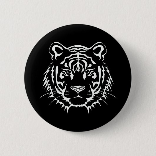 TIGER RONDE BUTTON 5,7 CM (Voorkant)