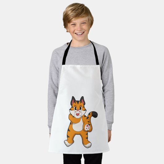 Tiger Schort (Gedragen)