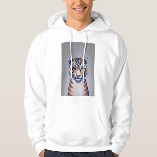 Tiger shirt hoodie (Voorkant)