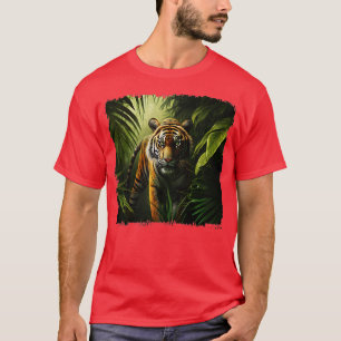 Tiger Shirt Oerwoud Safari Wildlife Animal Tiger